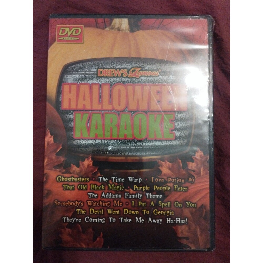 Drew's Famous Halloween Karaoke (DVD 2003) New & Sealed